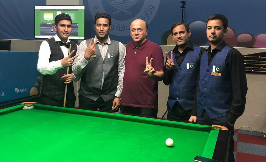 Pakistan trounce India to win Asian Team Snooker Championship