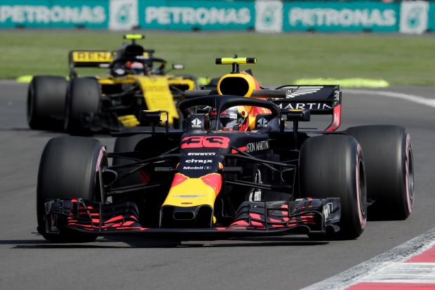 Racing driver Verstappen fastest despite Mexico practice problem