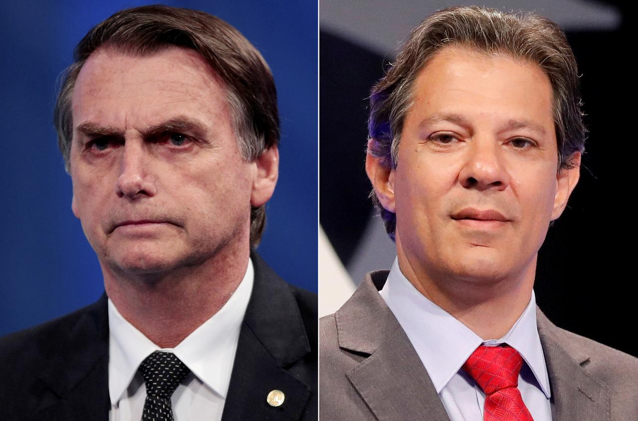 Far right, ex-military officer to face leftist in Brazil presidential runoff
