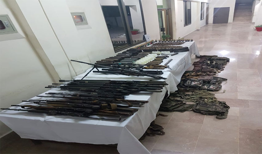 FC recovers huge cache of arms in Quetta