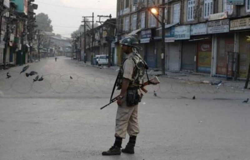 Complete shutdown being observed in occupied Kashmir