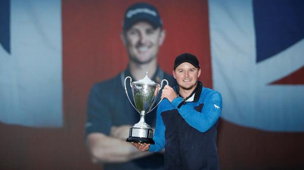 Golfer Pepperell grinds out two-shot victory at British Masters