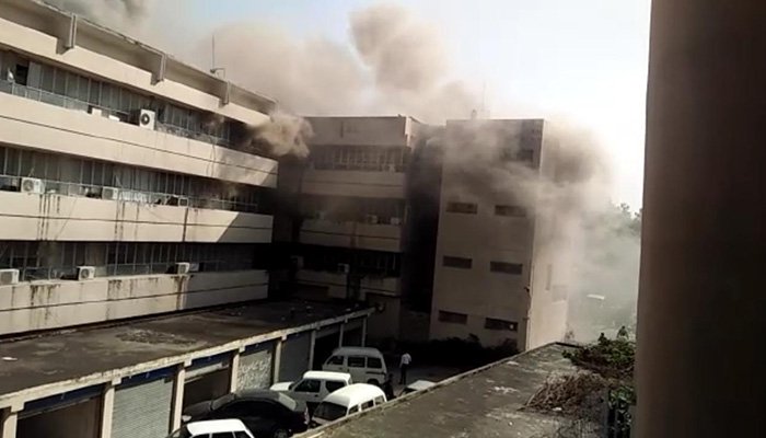 Sensitive record gutted as fire erupts at PID building in Islamabad