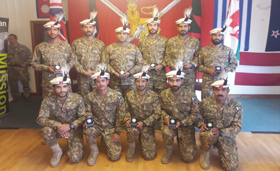 Pak Army team win gold in Cambrian Patrol competition at Wales