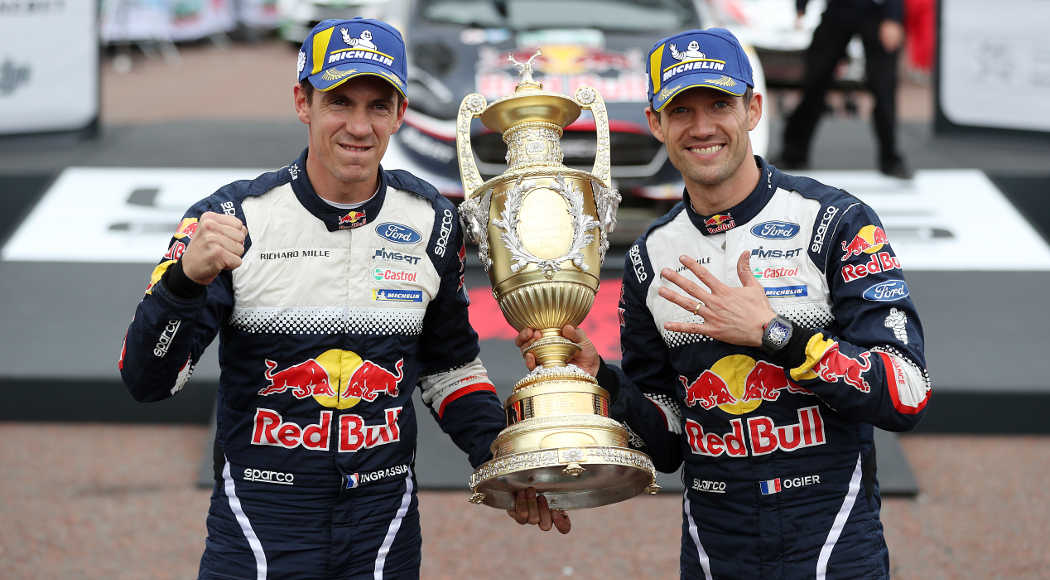 Rallying: Ogier wins in Britain, Neuville retains overall lead