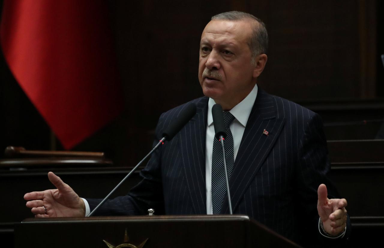 Turkey will not leave Syria until Syrian people have an election, Erdogan says