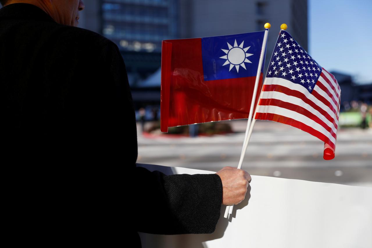 US says gravely concerned by any non-peaceful means of deciding Taiwan's future