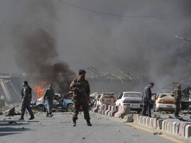 Afghan election commission officials injured in blast near Kabul headquarters