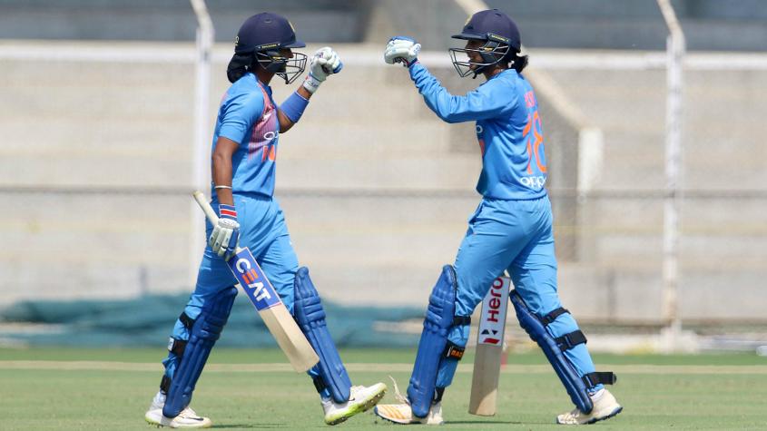 Mandhana, Kaur impress in first 'A' game against Australia