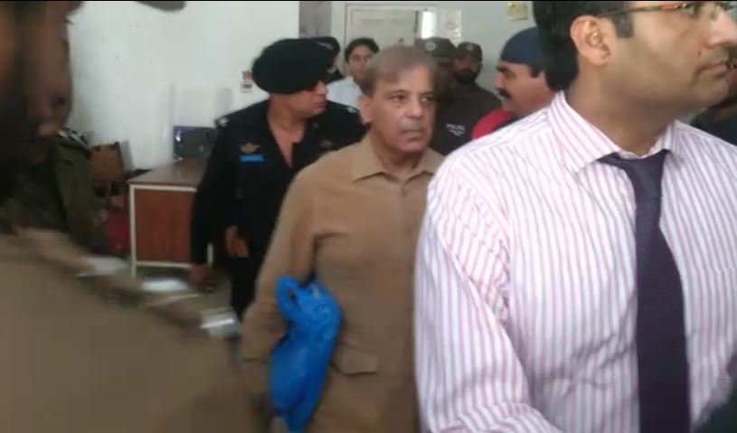 NAB presents Shehbaz before accountability court after 10-day remand