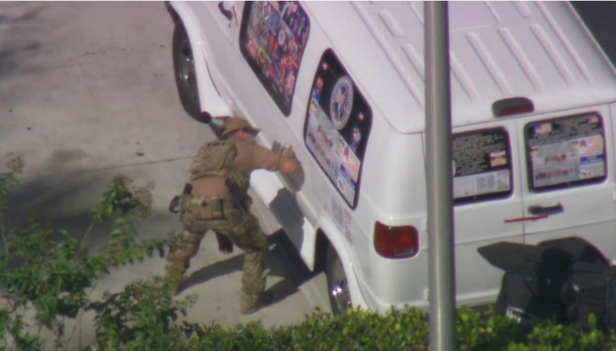 Man suspected in parcel bombs case arrested in Florida