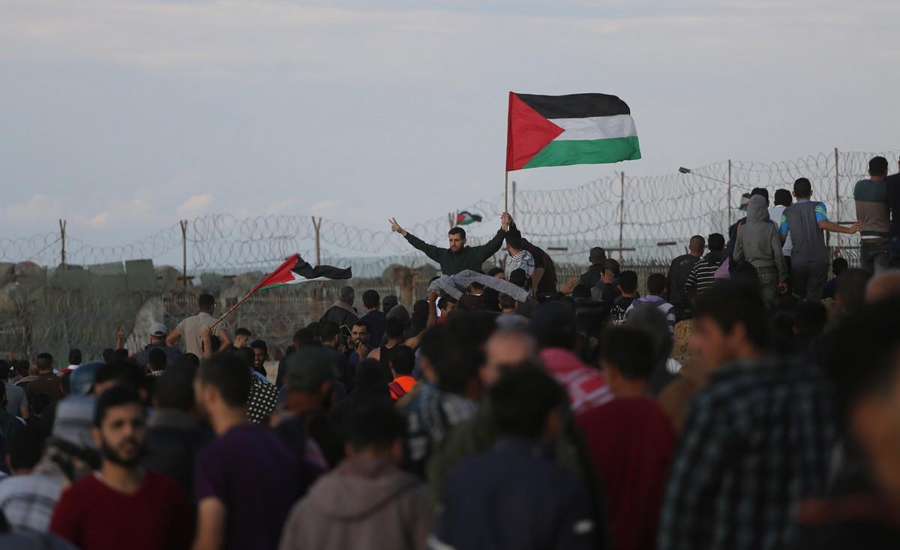 Seven Palestinians martyred during Gaza raid, Israeli officer killed