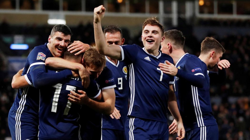Forrest treble earns Scotland 3-2 win over Israel in Nations League