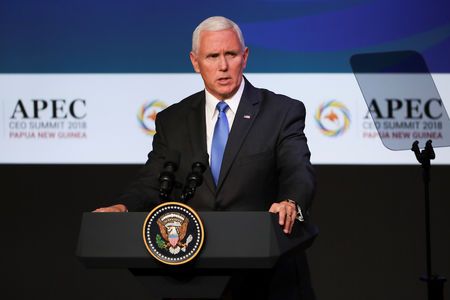 US Vice President Pence vows no end to tariffs until China bows