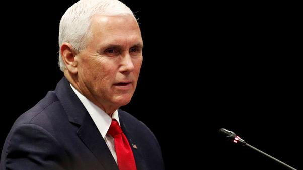 Pence says "empire and aggression" have no place in Indo-Pacific