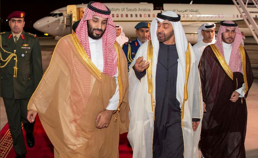Saudi crown prince visits UAE amid Khashoggi storm