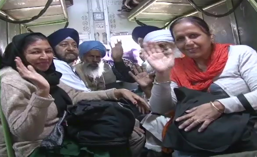 3,000 Indian Sikh yatrees return home by three trains