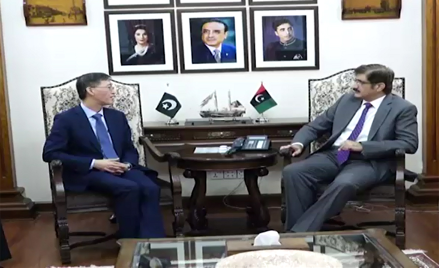 Chinese ambassador thanks Sindh CM for foiling attack on consulate