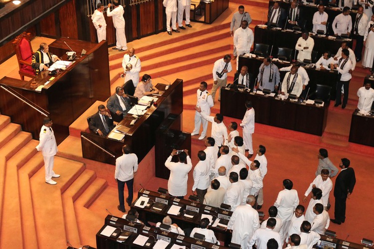 Sri Lanka showdown looms as new PM loses confidence vote