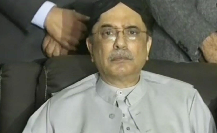 Under-14 team is running country, says Zardari