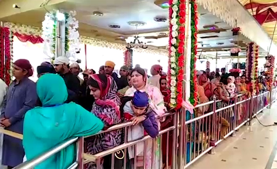 Baba Guru Nanak’s 549th birth anniversary underway in Nankana Sahib