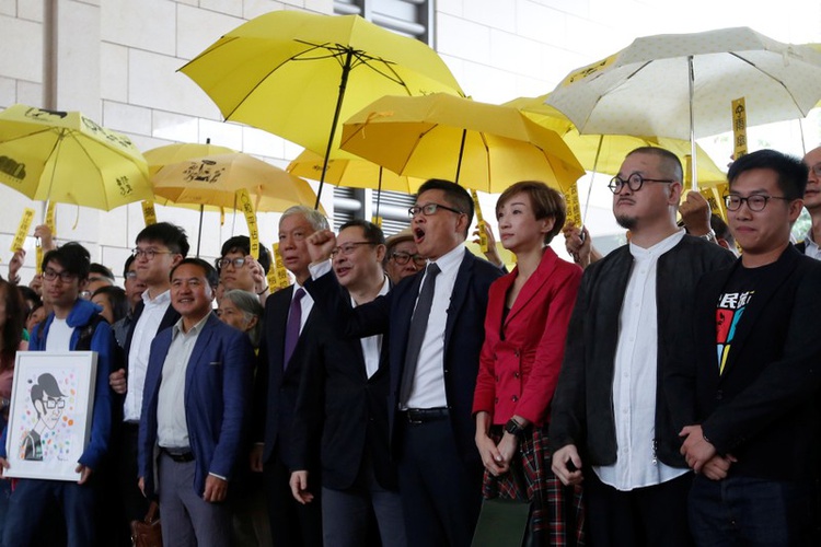 Hong Kong's 'Occupy' leaders plead not guilty to public nuisance charges