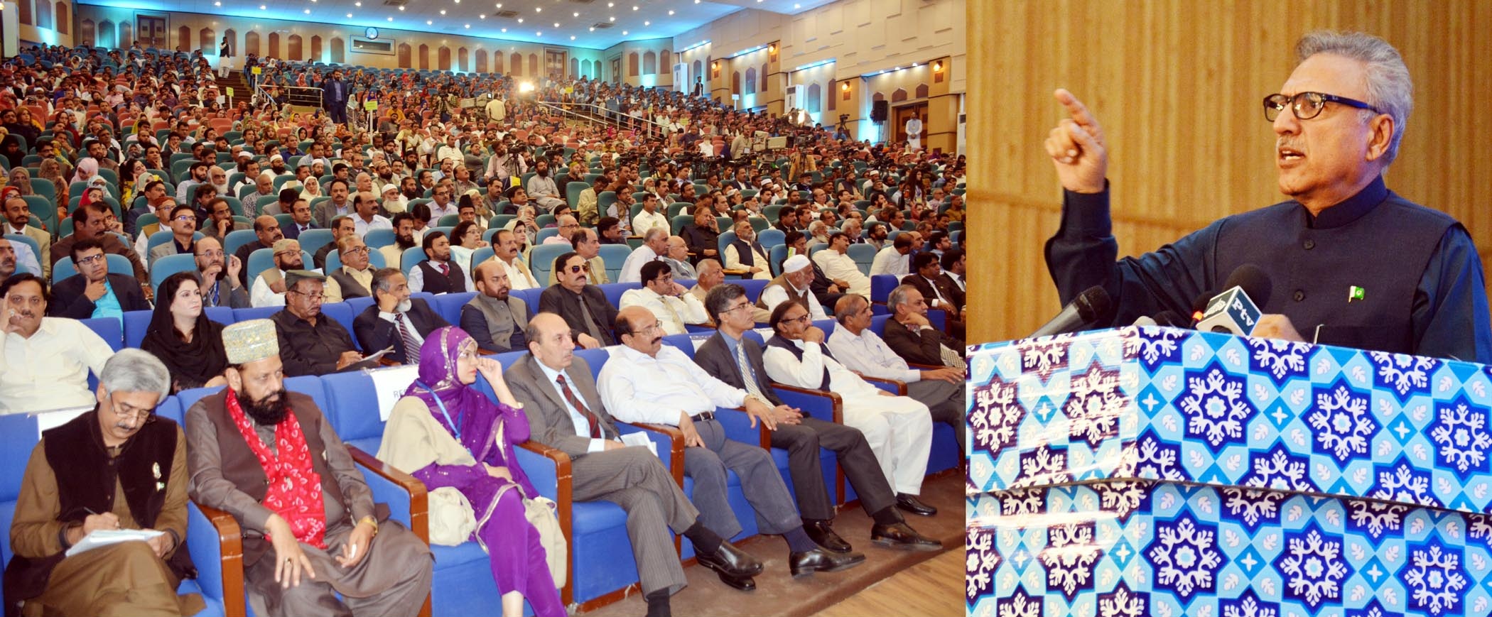 Saints played vital role for promotion of Islam in Sub-continent: president