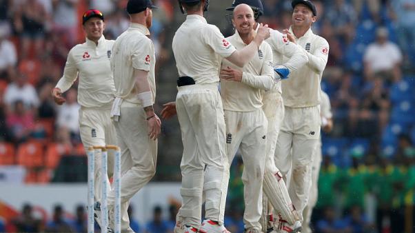 Leach takes four as England close in on series victory
