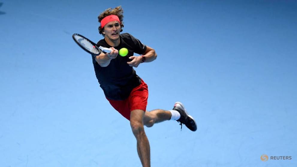 Tennis player Zverev sets up tasty Federer clash at ATP Finals