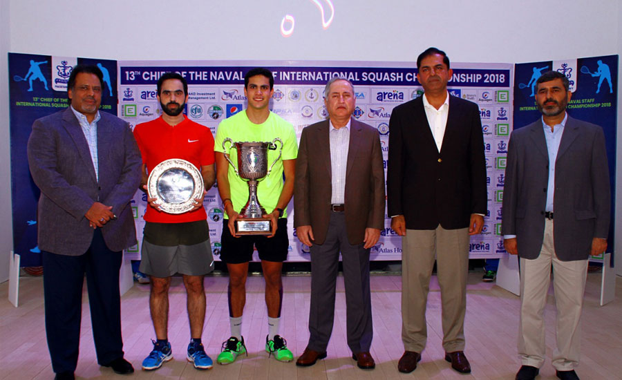 Egypt’s Youssef Ibrahim wins CNS Int’l Squash Championship 2018