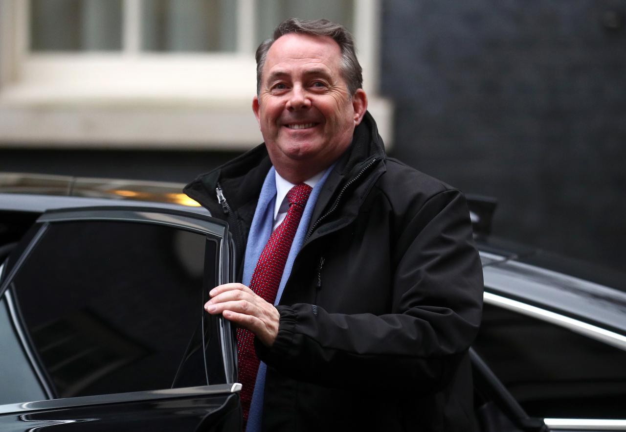 British Trade minister Liam Fox says '50-50' chance Brexit may be stopped