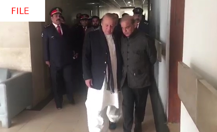 Nawaz Sharif meets Shehbaz in Minister’s Enclave