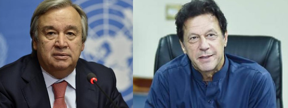 PM telephones UNSG, expresses concern over worsening situation in IOK