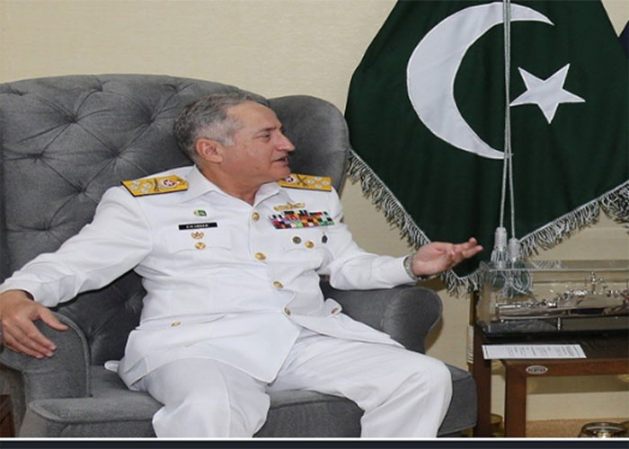 Saudi ambassador calls on Admiral Zafar Mahmood