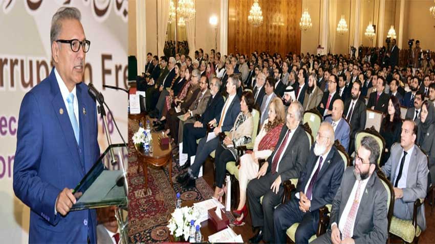 Corruption is major obstacle in way of Pakistani development: President