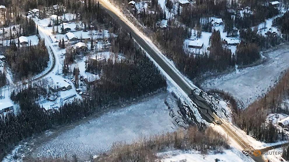 Aftershocks rattle cleanup efforts after powerful Alaskan earthquake