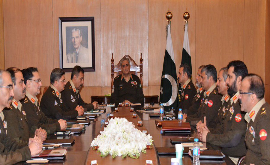 Corps Commanders pledge to safeguard against all external threats