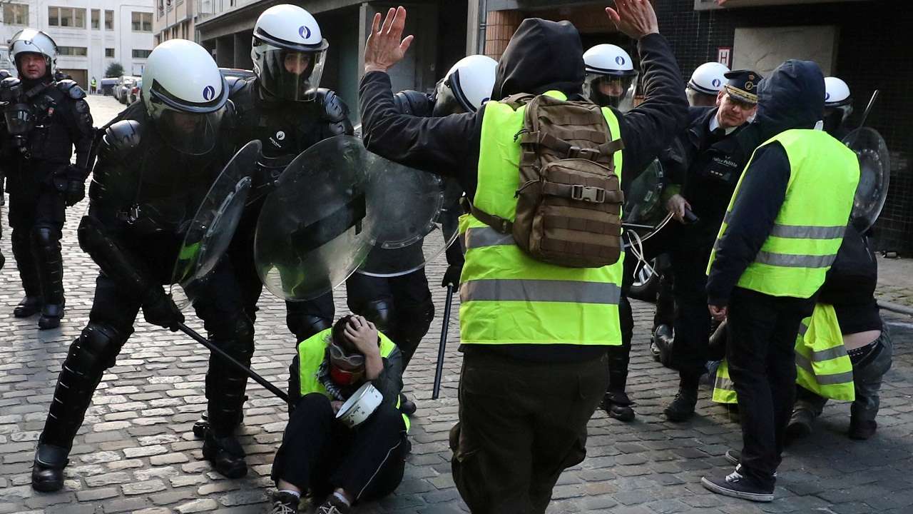 French police brace for more violent protests over rising fuel costs