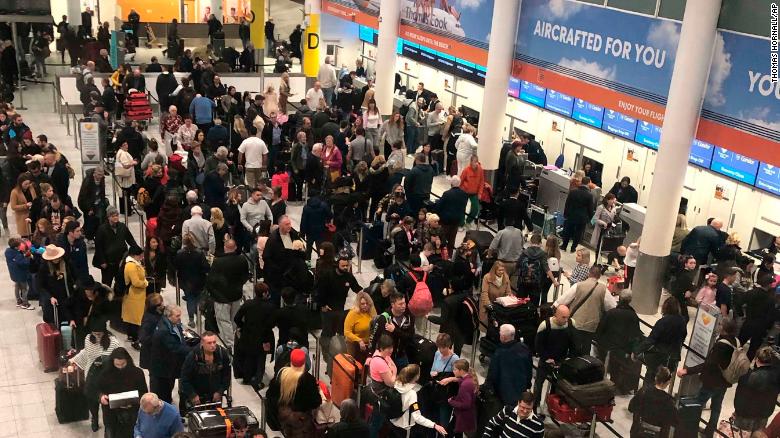 Police arrest man and woman over Gatwick drone disruption