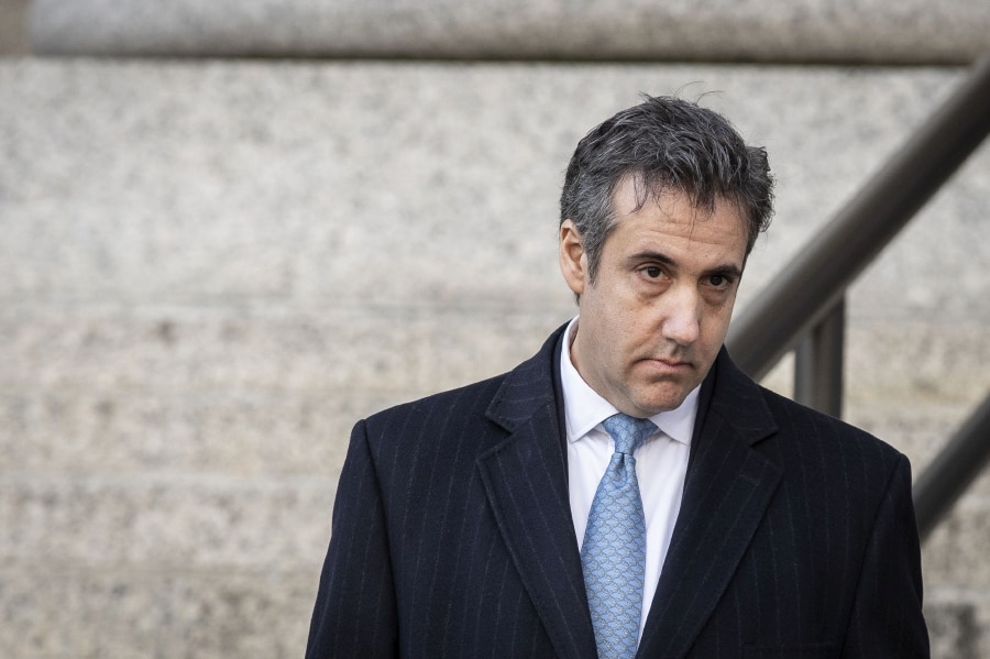N.Y. federal prosecutors seek prison for former Trump lawyer Cohen