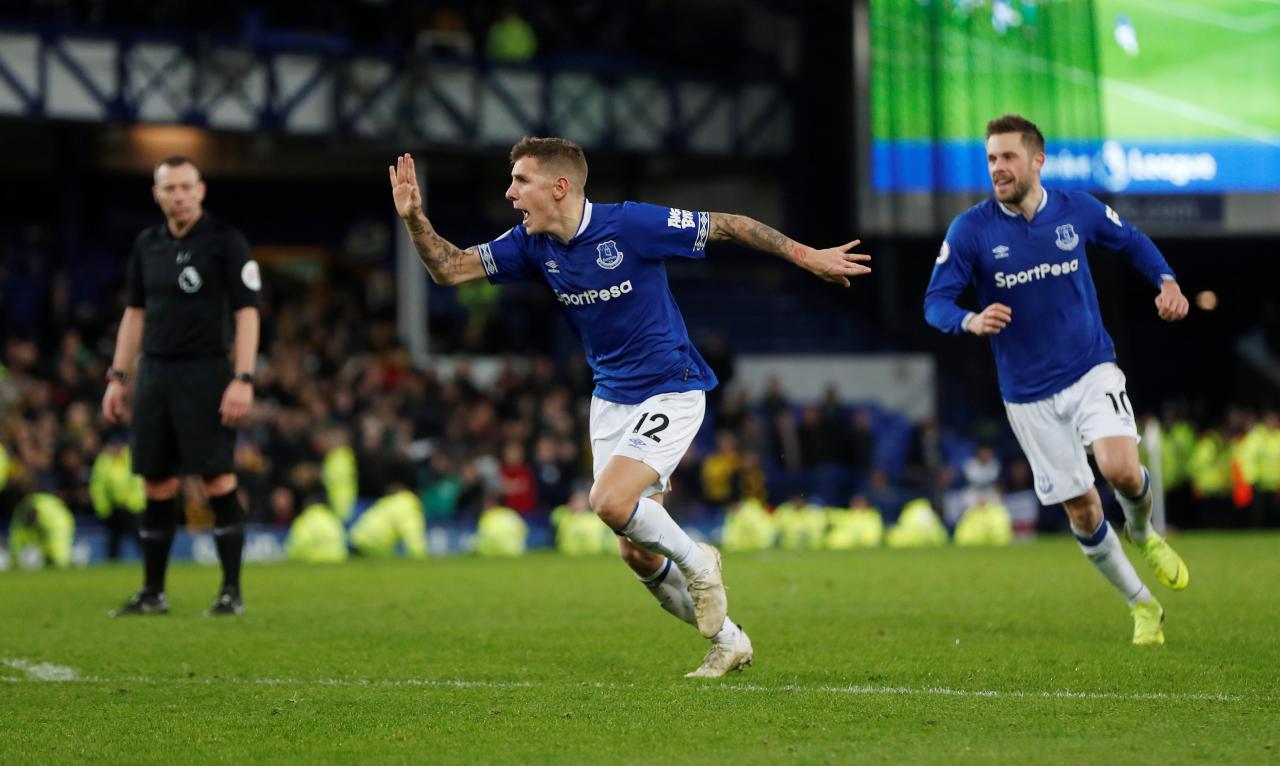 Everton deny Watford with last-gasp equaliser in Premier League