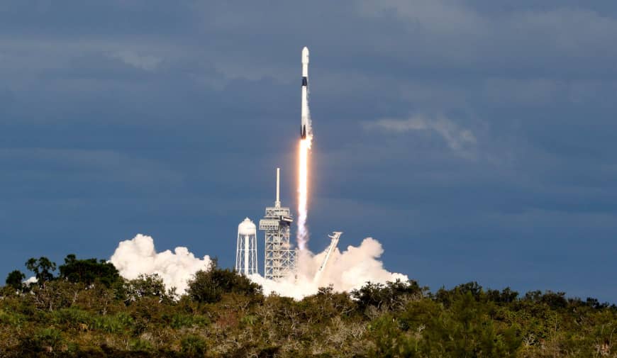 SpaceX launches biggest US 'rideshare' mission with 64 satellites