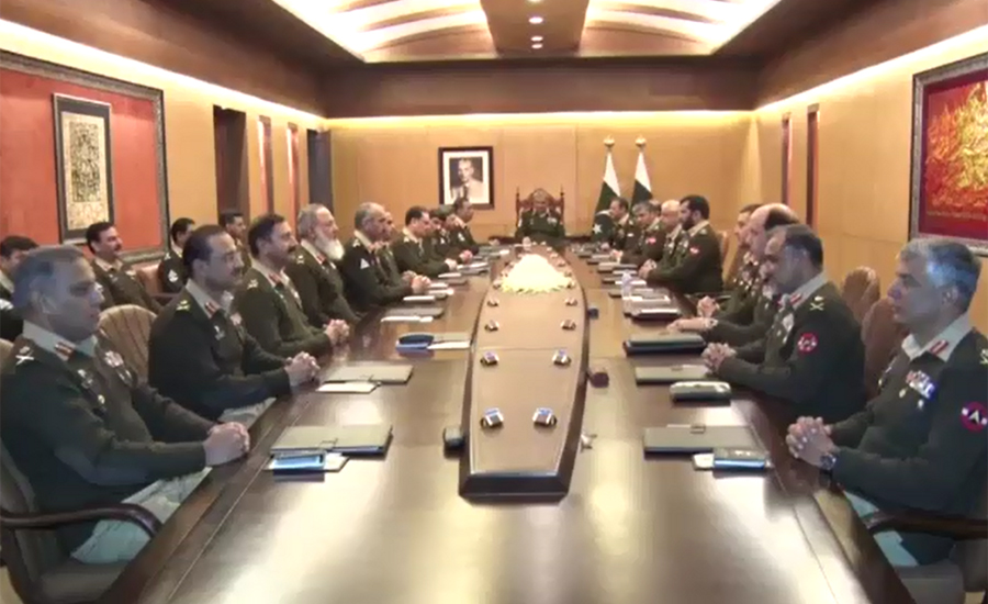 Corps commanders’ conference reviews geo-strategic environment, security