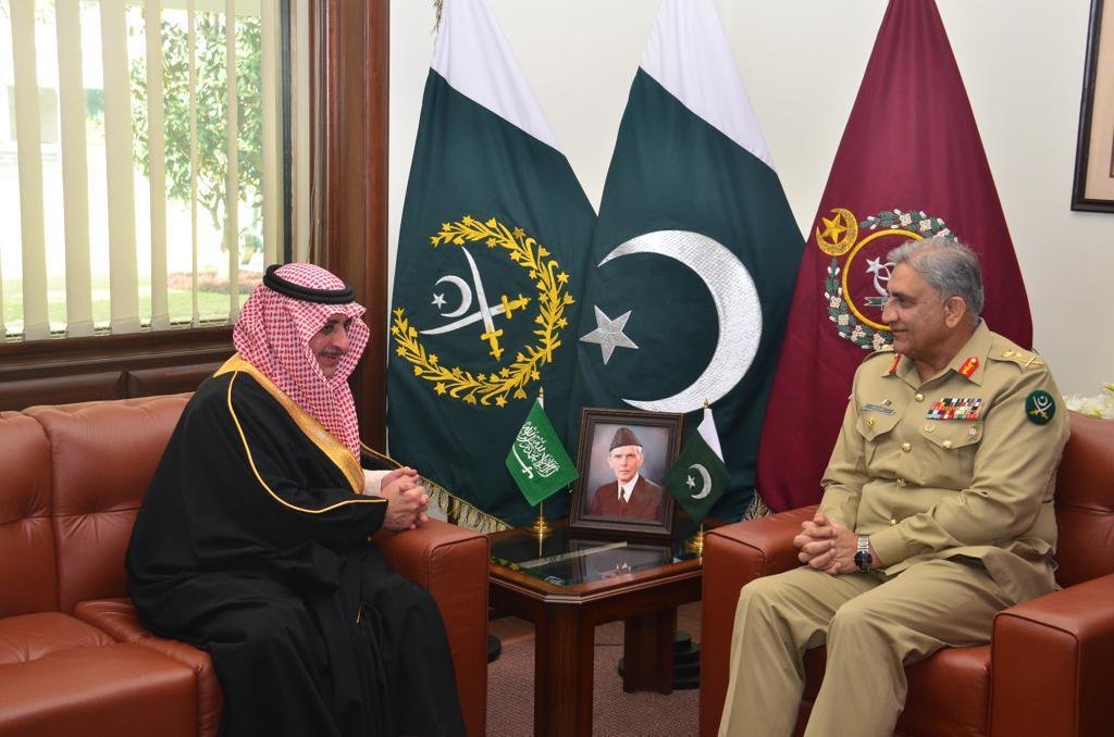 COAS, Saudi governor discuss matters of mutual interests