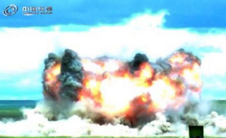 China tests its own 'Mother of All Bombs'