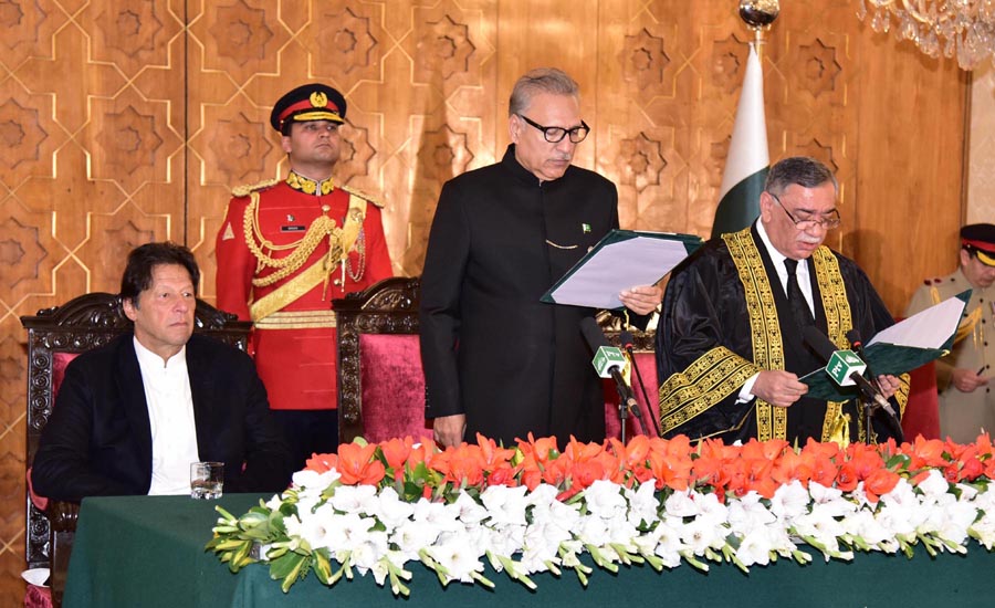 Justice Khosa takes oath as 26th CJP