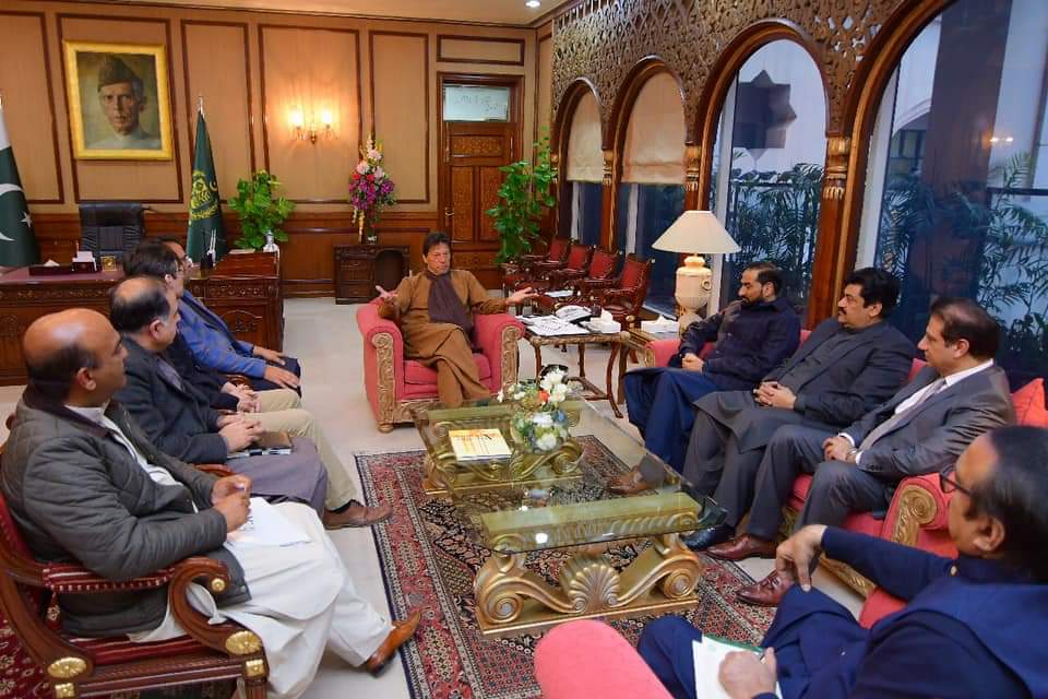 92 News Media Group CEO Mian Rasheed calls on PM Imran Khan