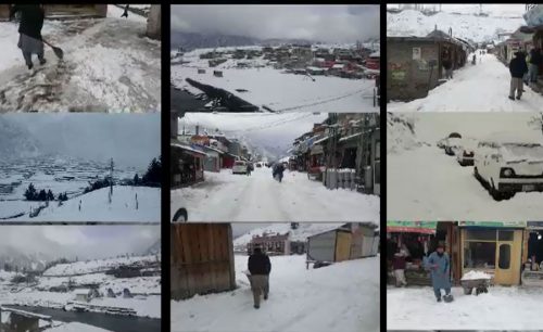 92 News Muree Tourists Snowfall Muree Snowfall Tourists Enjoying Mall Road Muree Tourists Welocome Cold weather