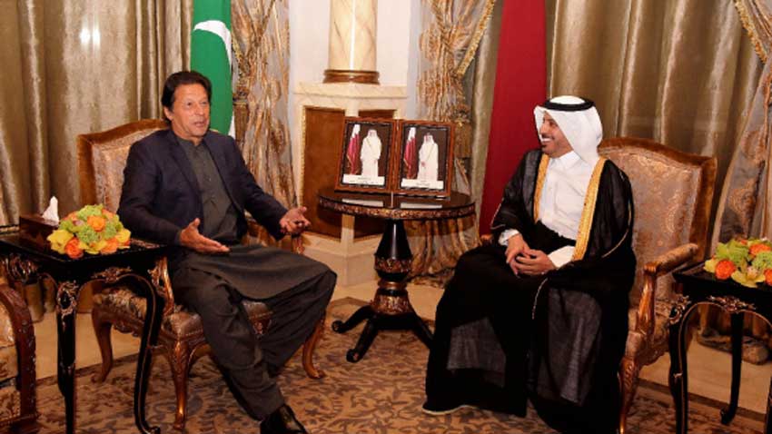 PM Imran, Qatari counterpart discuss bilateral relations