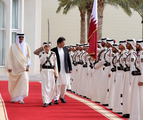 PM  PM Imran KHan  Qatri PM  Sheikh Tamim bin Hamad Al Thani  Amiri Diwan  Doha
